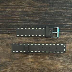 Vintage 1950’s Louis Arden Tan Leather Watch Strap New Old Stock watch band 20